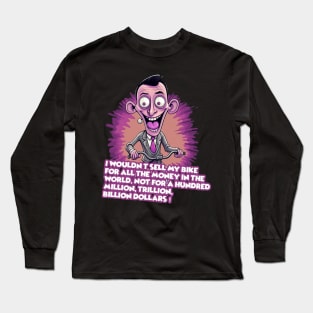 Pee Wee Herman Adventures Long Sleeve T-Shirt